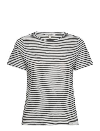 Ladies T-Shirt Ss T-shirts & Tops Short-sleeved Svart Garcia*Betinget Tilbud