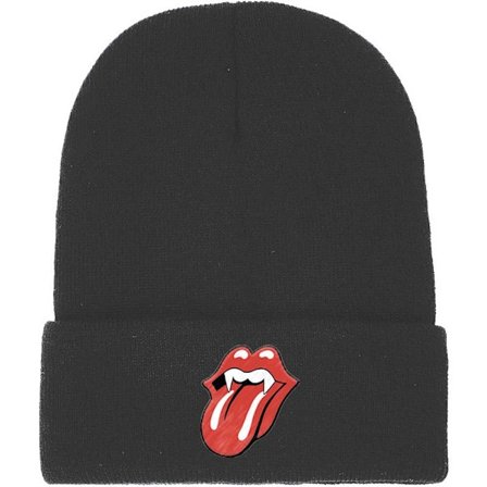 The Rolling Stones Unisex Vuxen Fångar Logotyp Mössa En Storlek Svart