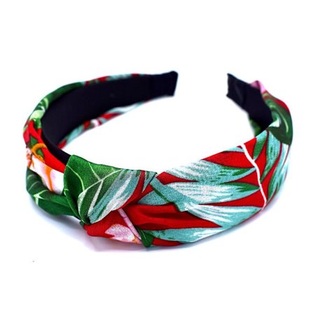 Diadem, stoff dekket med mønster