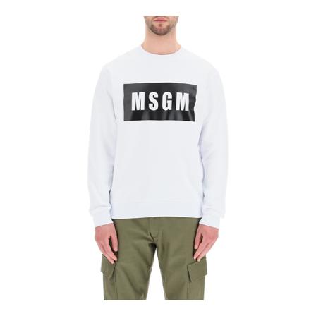 Msgm Tröja vit, Herr, Herr, Storlek: M