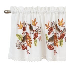 Gardinkappe Autumn Hvit