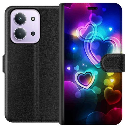 Yhteensopiva Lompakkokotelo Xiaomi Xiaomi Redmi 15C NeonRakkaus