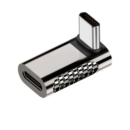 Tyypin C 100 W matalaprofiilinen Type-C naaras tiedonsiirtomuunnin kannettavaan puhelimeen