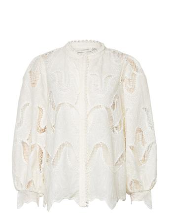 Cmbotra-Shirt Bluse Langermet Creme Copenhagen Muse*Betinget Tilbud