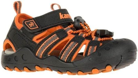 Kamik Crab Kids Black Orange Charcoal