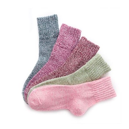 5 par snestrømper Kaninuldssok 2 2