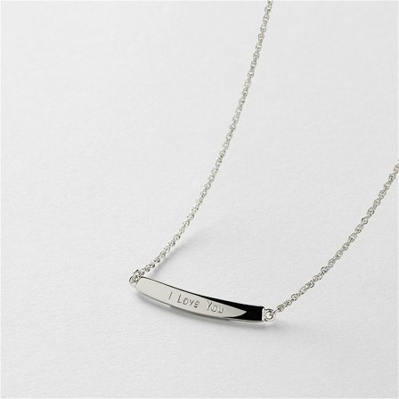Nee Engraving Necklace