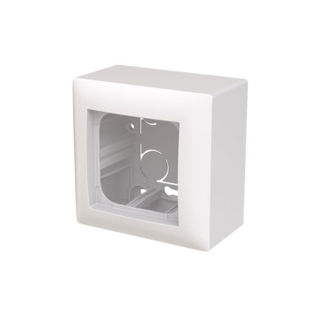 ABB Saga 1721S85H53-916 Pintakotelo 1-osainen 1-osainen, 85 x 85 x 53 mm, Kytkimet & pistorasiat