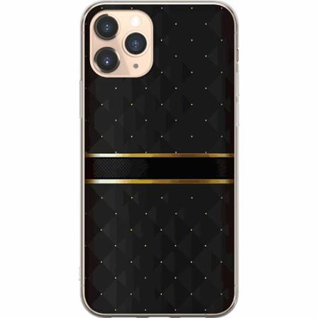Apple Iphone 11 Pro Genomskinligt Skal Golden Stripes