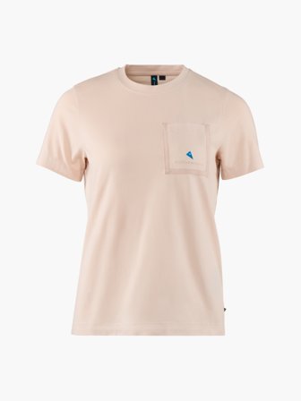 Klättermusen Root Pocket SS Tee Women's - Cream Rose - S