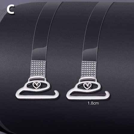 1 Par BH Tillbehör BH Axelrem Dam Justerbar Krok