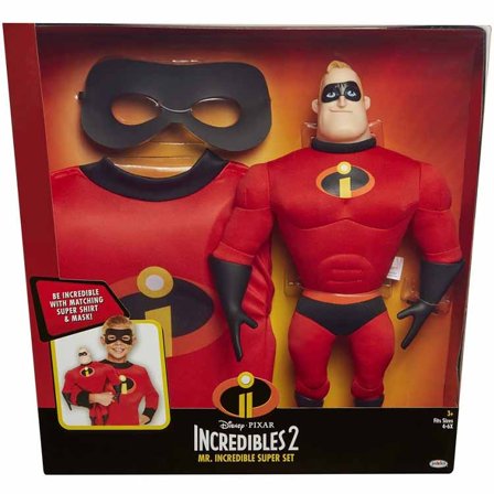 The Incredibles Maskeradset för Barn - Halloween Dekoration - Kalaslagret.se
