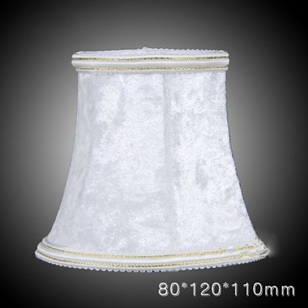 Lamp Fabric Clip Kangas lampunvarjostin VALKOINEN