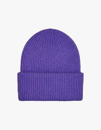 Merino Wool Hat - Ultra Violet - One Size