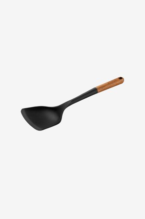 Staub - Wokspade 31 cm silikon - Svart - Husgeråd - Fra Homeroom
