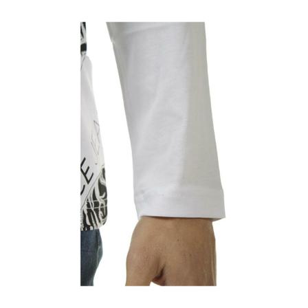 Versace Jeans Couture, T-Shirt Wit, Heren, Maat:L