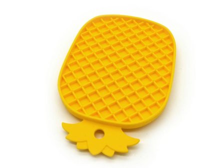 Yummi Ananas Slikkematte - 18x12cm