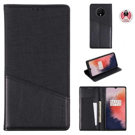 OnePlus 7T tyylikäs PU-nahkakotelo RFID-estolla