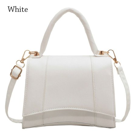 Axelväska Messenger Bag VIT