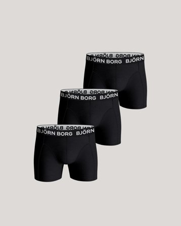 Björn Borg COTTON STRETCH BOXER 3p Bunt Unterwäsche Jungen - Kids Brand Store