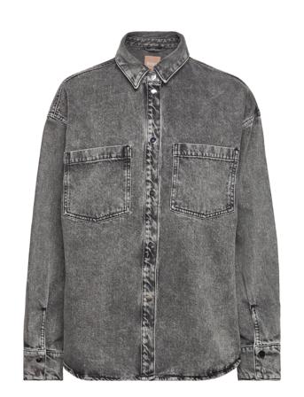 Denim Shirt 5.0 Långärmad Skjorta Grå BOSS