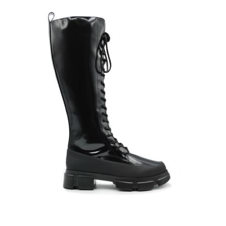 Twinset, Boots Zwart, Dames, Maat:39 EU,leather