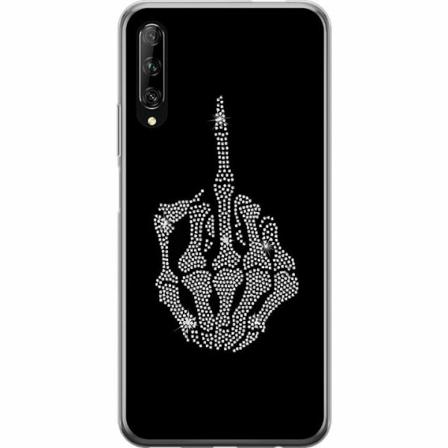 Huawei P Smart Pro 2019 Mjukt Skal - Fuck You Bling