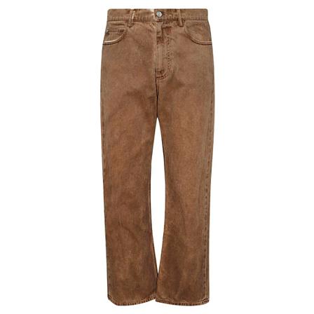 Marni, Straight Trousers Bruin, Heren, Maat:W32