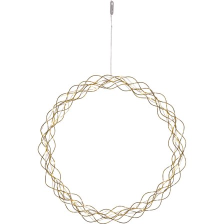 Star Trading - Dekorasjonsfigur Krans Curly 690-95-1 Messing