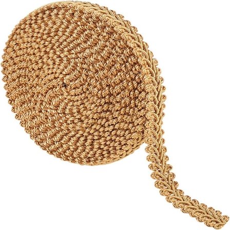 Gimp Braid Trim Vævet stof Trim Blonde Trim