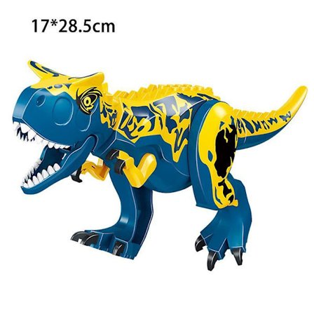 Jurassic Dinosaur World Series Building Blocks Triceratops Big Figures|blocks