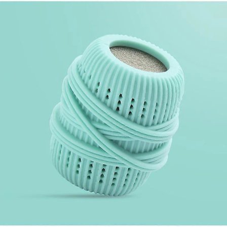 1 stk. Vaskeball Vaskemaskin Filtre Griper Lo Rengjøring Remover Husholdningsrengjøringsball Gjenbrukbar LM