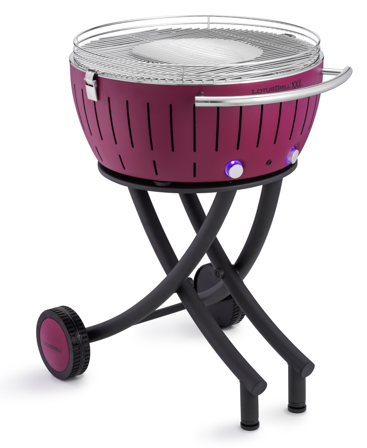 LotusGrill XXL Røykfri kullgrill Lilla Ø60cm G600