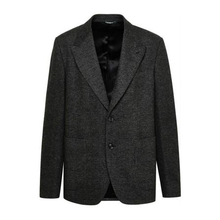 Dolce & Gabbana, Blazers Zwart, Heren, Maat:M