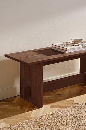 Jotex - Bänk 40x110 Cm Furu - Tall Mörkbrun TOTTORI - Köp Bänkar hos Jotex