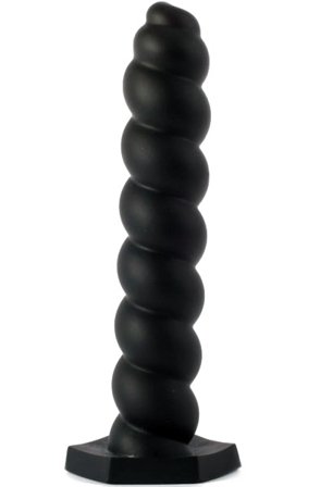 X-Men Butt Plug Silicone Black Medium 24 cm - Woome.pl