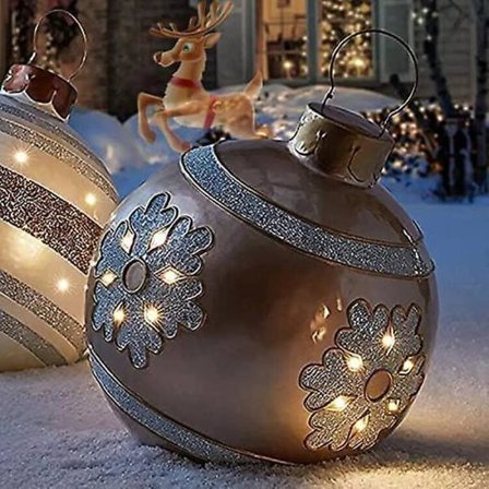 Christmas Balls Decorations For Home Outdoor Inflatable Toys