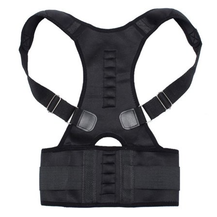 Magnetiskt ryggstöd med strategiska magneter och stretchmaterial - Large