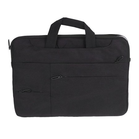 Laptopväska 15 tum Svart Vattentät Multifunktionell Slim Laptop Skyddande Sleeve Case