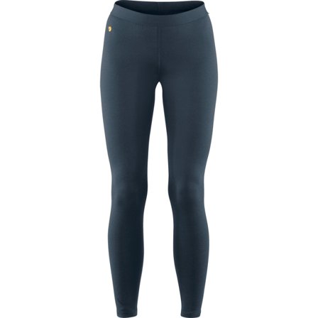 Fjällräven Bergtagen Thinwool Long Johns XS - female - Mountain Blue - Base layer bottoms