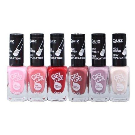 6st nagellack, nail polish - Set -
