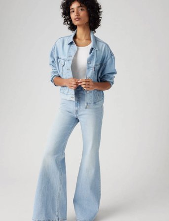 Levi's Ribcage Bells Sits Well Togeth - Blue - 26 x 32