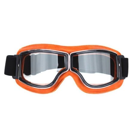 Motorcykelglasögon Biker Cykling Skidåkning Cruiser Aviator Cruiser Jet Glasögon Motorcykelglasögon Vintage Biker Oldtimer Scooter Harley Chopper