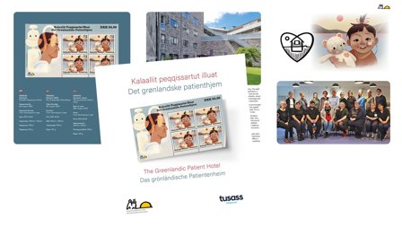 Grønland - Det Grønlandske Patienthjem - Souvenirmappe