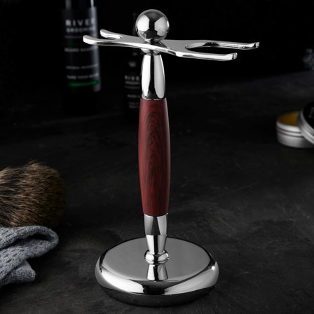 Soporte para afeitado palo de rosa para hombres - Soportes