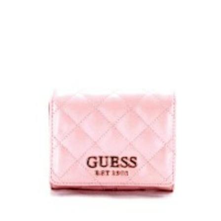 Guess Wallets & Cardholders Pink, Dame Punge og Kortholder, Størrelse: ONE Size