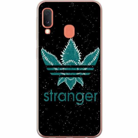 Samsung Galaxy A20e Genomskinligt Skal Stranger Things