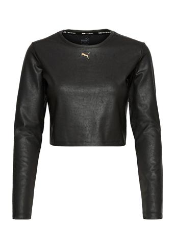 Moto Fitted Long Sleeve Black PUMA