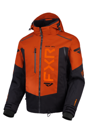 Sneeuwjas FXR Helium X 2-In-1 26 Burnt Org/Zwart M