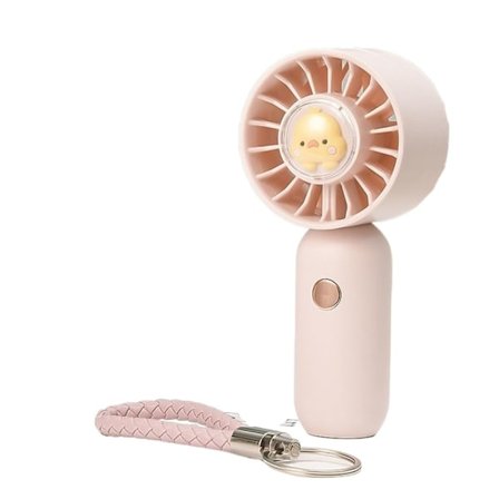 Trådlös Laddning Handhållen Fläkt USB Hem Bärbar Skrivbords Mini Fläkt